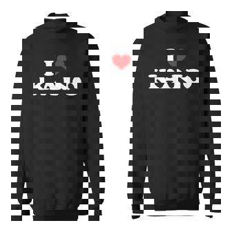 I Love Kano スウェットシャツ - Kawaiitshirt