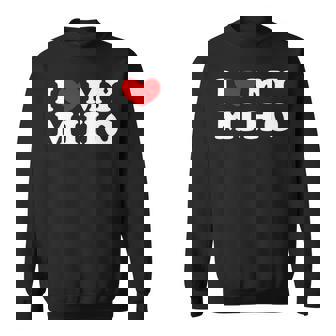 I Love My Miho みほが大好き スウェットシャツ - Kawaiitshirt