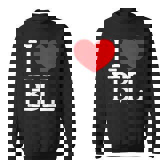 I Love ハート Bl スウェットシャツ - Kawaiitshirt