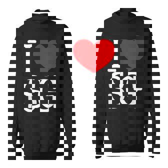 I Love ハートg スウェットシャツ - Kawaiitshirt