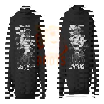 Where Them Fans At Boots On Da Ground Cowgirl Linedance Sweatshirt - Thegiftio