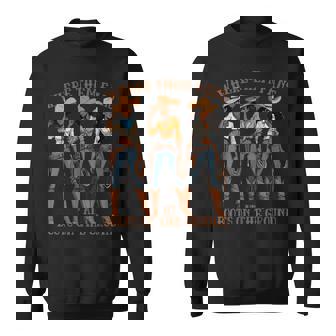 Where Them Fans At Boots On Da Ground Cowgirl Linedance Sweatshirt | Mazezy