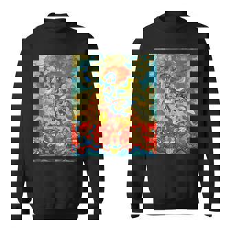 Magzor Gyalmo チベット仏教 タンカ 曼荼羅 仏教 スウェットシャツ - Kawaiitshirt