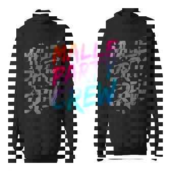Malle Party Crew Groups Motif Mallorca Party Holiday Sweatshirt - Seseable