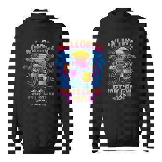 Mallorca Party Crew 2025 Groupes Motif Fêteacances Sweater e - Cadeauxyz