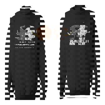 Mammut ヘルムート 石器時代 象 恐竜種 恐竜 スウェットシャツ - Kawaiitshirt
