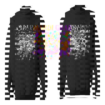 Mardi Gras ビデオゲームコントローラー シェア スチームフレンズ スウェットシャツ - Kawaiitshirt