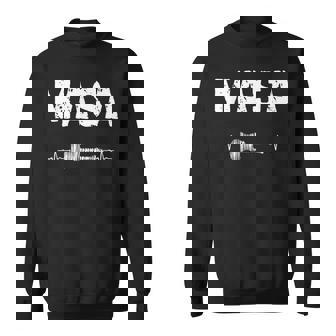 Masa ギター ハートビート 音楽 ギタリスト レトロ ヴィンテージ スウェットシャツ - Kawaiitshirt