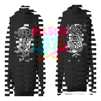 Mason 67 Ice Cream Drip Baseball Meme Graphics Sweatshirt | Mazezy