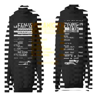 Mecanicien Tarif Horaire Mécanicien Sweater e - Cadeauxyz