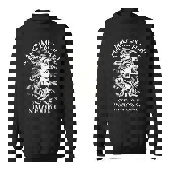 Medusa Making Hard Since 700 BC Greek Mythology Sweatshirt | Mazezy