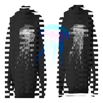 Méduse Fantaisie Pour Amoureux Des Animaux Aux Yeux Bleus Sweater e - Cadeauxyz