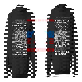 Memorial Day Is For Them Veteran's Day Is For Me Veteran Day Sweatshirt - Monsterry