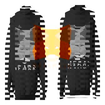 Metamask Fox 安全な暗号財布 Altcoin トークン交換 スウェットシャツ - Kawaiitshirt