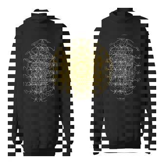 Metatron Cube 64 Tetraedro Flor De Laida Geometríaagrada Camisa de entrenamiento - Regaloses