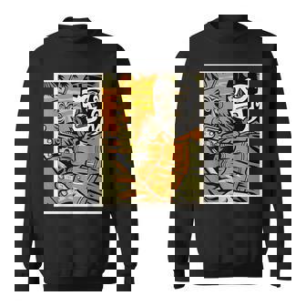 Mex-Art デーモンブルルチャリブレ メキシカンレスラーレジェンド スウェットシャツ - Kawaiitshirt