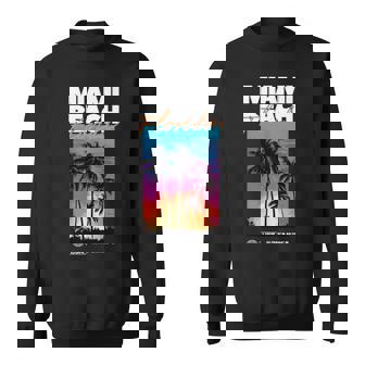 Miami Beach Floridaummer Palmacaciones Usa Camisa de entrenamiento - Regaloses