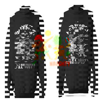 Mid-Year Report Still Naughty Xmas In July Dabbing Santa Sweatshirt - Monsterry