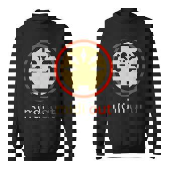 Midi Out 5極 Din オーディオシンセサイザー ヴィンテージステレオ スウェットシャツ - Kawaiitshirt