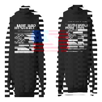 Midnight Hammer B-2 Stealth Jet Operation Usa Flag 4Th July Sweatshirt | Mazezy