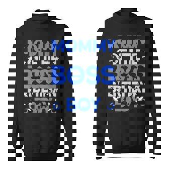 Mommy Of The Boss Birthday Party Outfit Like A Boss Mommy Sweatshirt - Thegiftio