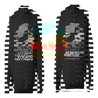 Mommysaurus T Rex Dinosaur Mommy Saurus Family Matching Sweatshirt - Monsterry