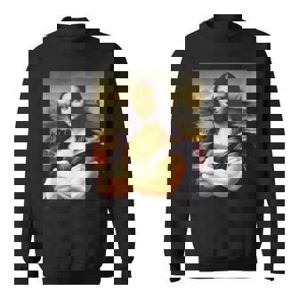 Mona Lisa Bodybuilding Mona Lisa Muscle Gym Workout スウェットシャツ - Kawaiitshirt