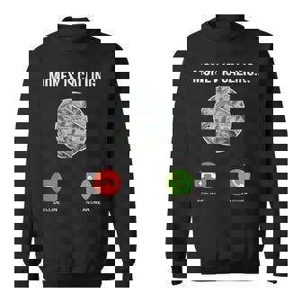 Money Is Calling Est L'une Des Citations D'argent Drôles Et Des Mèmes Amusantsur L'argent Sweater e - Cadeauxyz