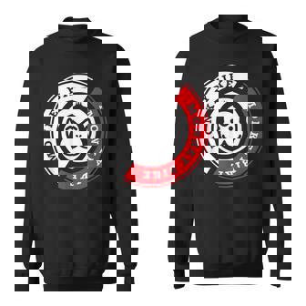 Monkey Bike レッドグラフィック スウェットシャツ - Kawaiitshirt