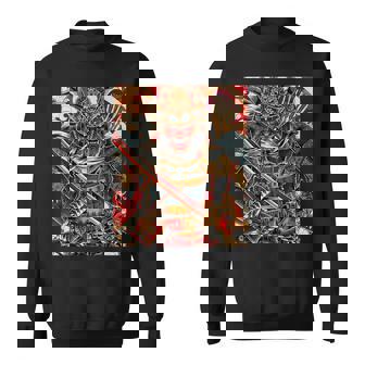 Motif Japonais Tokyo Hachhiman Style Rétro D'inspiration Asiatique Sweater e - Cadeauxyz