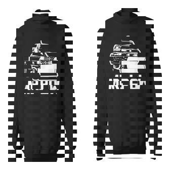 Mr Plow 面白い 皮肉なノベルティプラウトラック スウェットシャツ - Kawaiitshirt