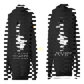 Mr Silly Goose Couple Matching Wedding Men Sweatshirt - Thegiftio UK