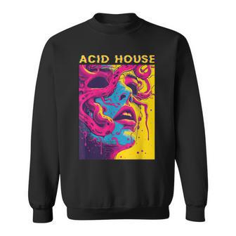 Música Acid House Cultura Rave Rave De Laieja Escuela Rave Techno Camisa de entrenamiento - Regaloses