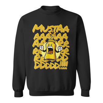 Mustard Bottle Scream Sweatshirt - Thegiftio UK