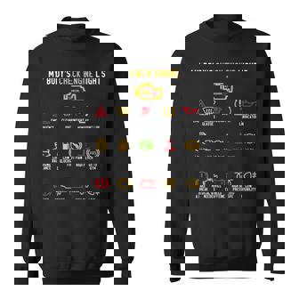 My Body's Check エンジンライト スウェットシャツ - Kawaiitshirt