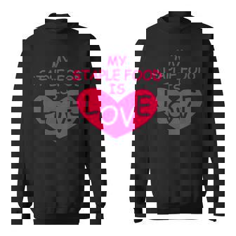 Mytaple Food Is Love スウェットシャツ - Kawaiitshirt