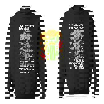 Nacho Average Texan Burrito ベジタリアン ジャラペーニョ タコス ナチョス スウェットシャツ - Kawaiitshirt