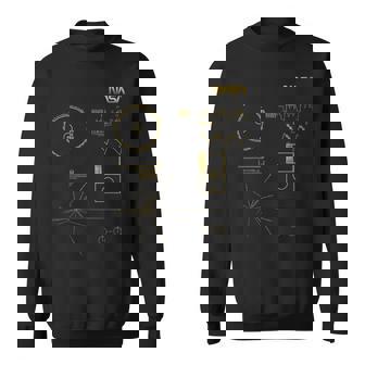 Nasaボイジャーゴールデンレコードメッセージワームロゴ有名 スウェットシャツ - Kawaiitshirt