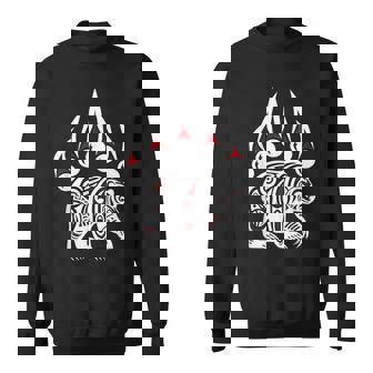 Native American Alaska Grizzly Bear Claw Indian Pride Sweatshirt - Thegiftio