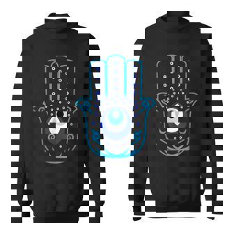 Nazar Protection Contre Le Mauvais Œil Turc Main De Fatma Sweater e - Cadeauxyz