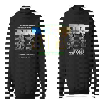 New York Citykyline Outfit I Love New York New York City スウェットシャツ - Kawaiitshirt