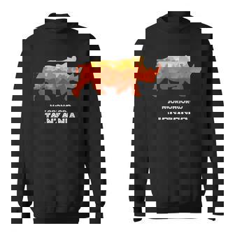 Ngorongoro タンザニア サファリ国立公園 ゲーム リザーブ サイ スウェットシャツ - Kawaiitshirt