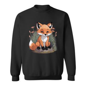 Niedlicherüßer Fuchs Füchse Kinder Kind Märchen Waldtiere Sweatshirt - Geschenkecke