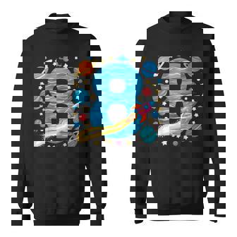 Niños 8 Cumpleaños Niño 8 Años Planeta Espacio Cumpleaños Camisa de entrenamiento - Regaloses