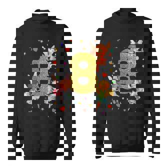 Niños Divertida Y Linda De Hada De 8 Años Para Niñas De 8 Años Camisa de entrenamiento - Regaloses