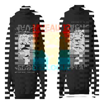 Niveau 12 Debloqué 12 Ans 12 Niveau Gamer Anniversaire Sweater e - Cadeauxyz