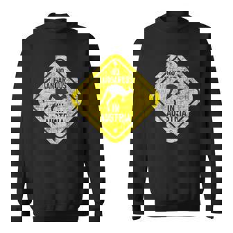 No Kangaroos In Austria 動物飼育係 野生動物 愛好家 スウェットシャツ - Kawaiitshirt