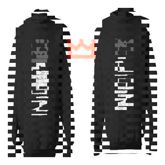 No Kings Protest Sign Vertical Sweatshirt | Mazezy