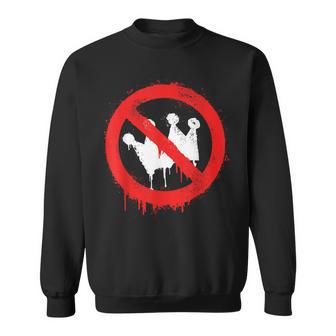 No Kings Protest Stop Sign Sweatshirt - Thegiftio UK