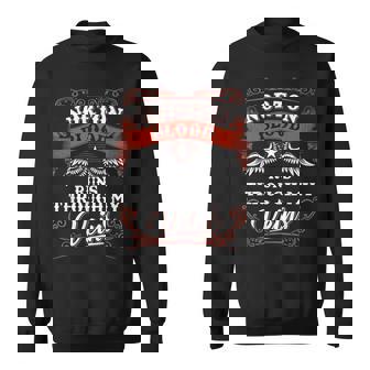 Norton Blood Run Through Myeins Family Christmas スウェットシャツ - Kawaiitshirt